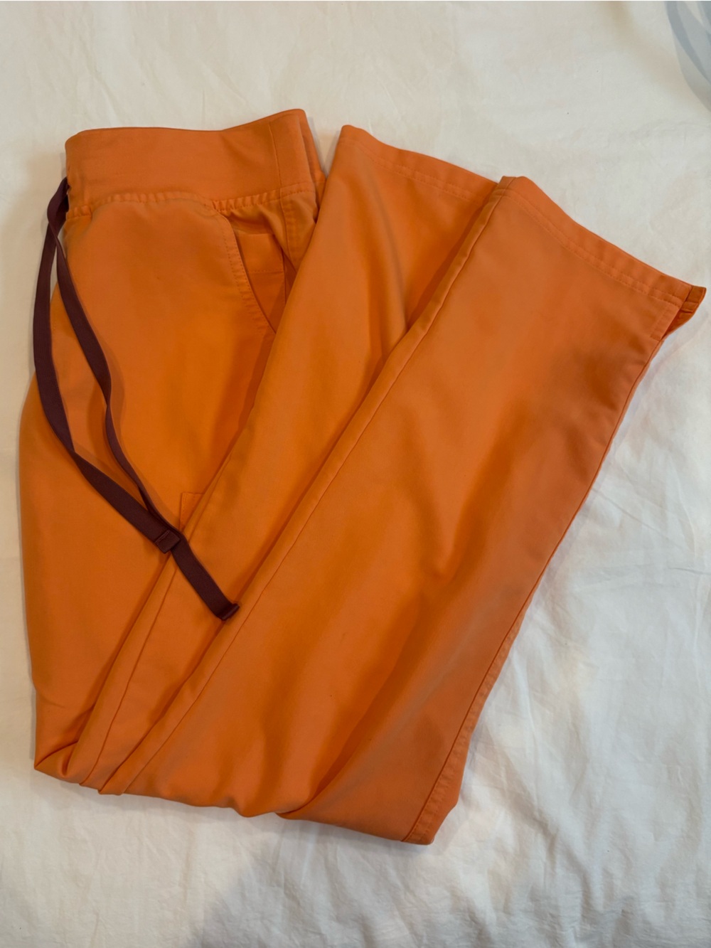 Figs Orange Women's Scrub Pants